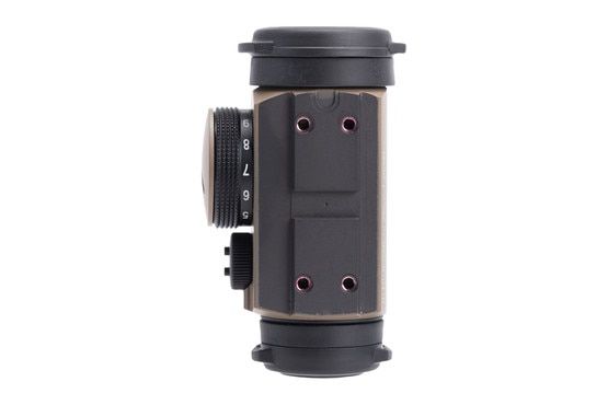 Aimpoint Micro FDE T2 red dot sight accepts standard Microdot mounts